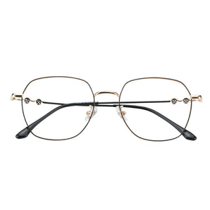 Metal Oval Eyeglasses