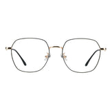 Metal Oval Eyeglasses