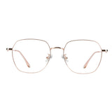 Metal Oval Eyeglasses
