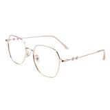 Metal Oval Eyeglasses