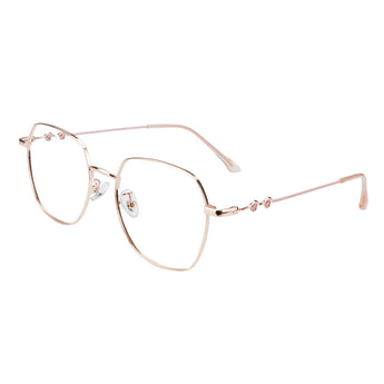 Metal Oval Eyeglasses