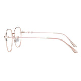 Metal Oval Eyeglasses