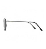 Paul Hueman PHS-1186D Round Square Sunglasses in Gray