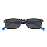 Geoffrey TR&Silica gel Rectangle Sunglasses - LifeArtVision