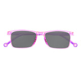 Geoffrey TR&Silica gel Rectangle Sunglasses - LifeArtVision
