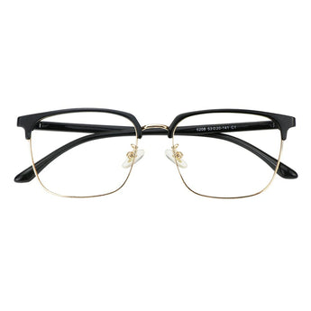 Metal Square Eyeglasses