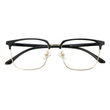 Metal Square Eyeglasses
