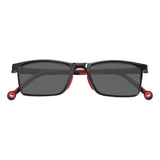 Geoffrey TR&Silica gel Rectangle Sunglasses - LifeArtVision