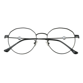 Metal Oval Eyeglasses