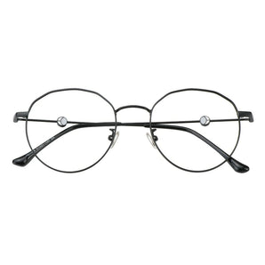 Metal Oval Eyeglasses