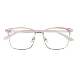 Metal Square Eyeglasses