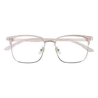 Metal Square Eyeglasses