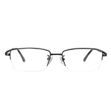 Titanium Rectangular Eyeglasses