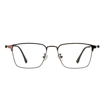 Metal Square Eyeglasses