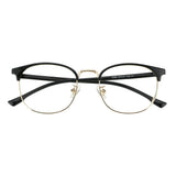 Metal Oval Eyeglasses