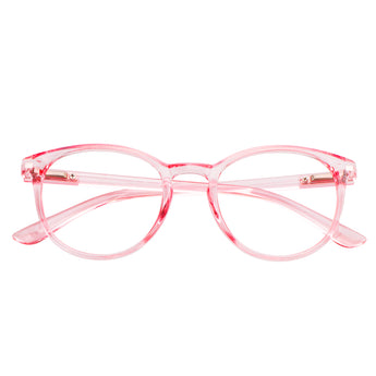 Plastic Oval Eyeglasses