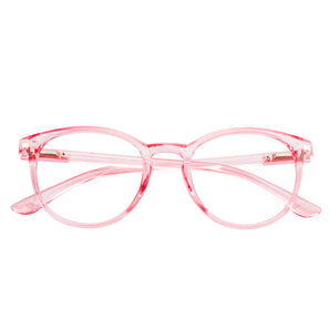 Plastic Oval Eyeglasses