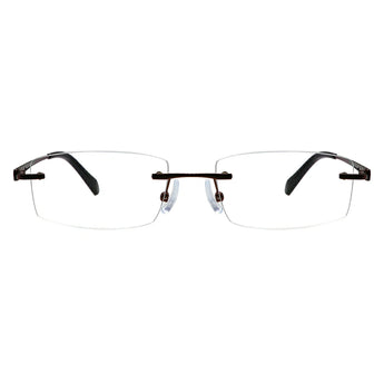 Metal Rectangle Eyeglasses