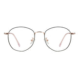 Metal Oval Eyeglasses