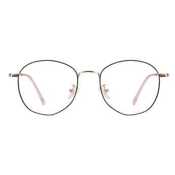 Metal Oval Eyeglasses