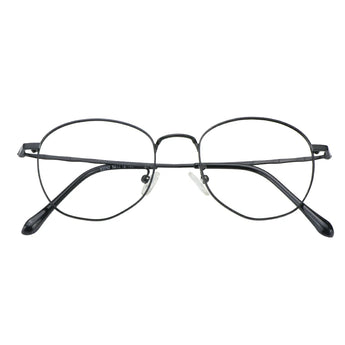 Metal Oval Eyeglasses