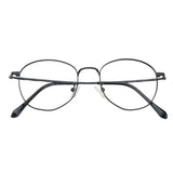 Metal Oval Eyeglasses