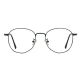 Metal Oval Eyeglasses
