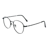 Metal Oval Eyeglasses
