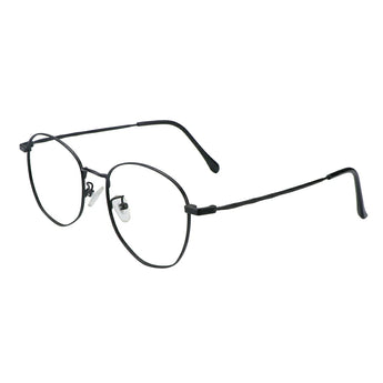 Metal Oval Eyeglasses