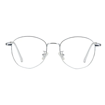 Metal Oval Eyeglasses