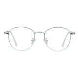 Metal Oval Eyeglasses