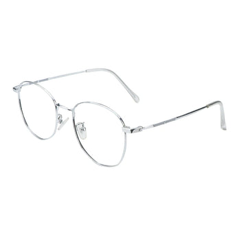 Metal Oval Eyeglasses