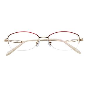 Metal Oval Eyeglasses