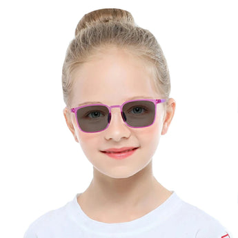 TR & Silica Gel Rectangle Sunglasses