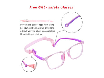 TR Rectangle Kid's Eyeglasses