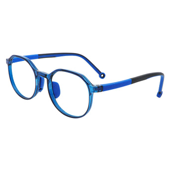 Aden TR Geometric Kid's Eyeglasses - LifeArtVision