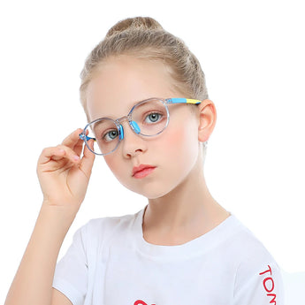 TR Geometric Kid's Eyeglasses - LifeArtVision