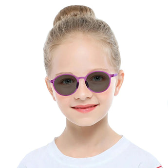 TR&Silica gel Round Sunglasses