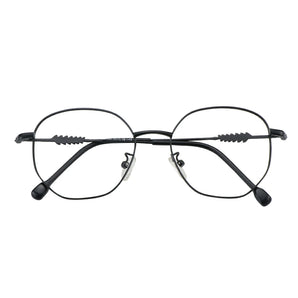 Metal Oval Eyeglasses