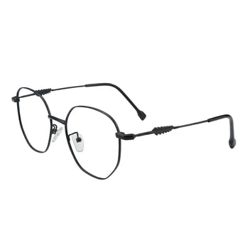 Metal Oval Eyeglasses