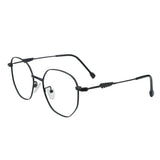 Metal Oval Eyeglasses