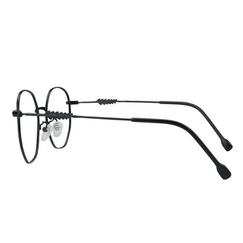 Metal Oval Eyeglasses