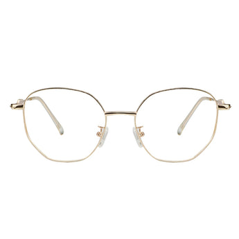 Metal Oval Eyeglasses