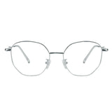 Metal Oval Eyeglasses