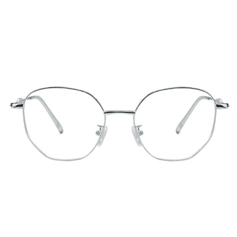 Metal Oval Eyeglasses