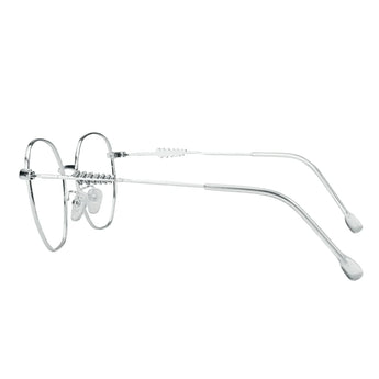 Metal Oval Eyeglasses