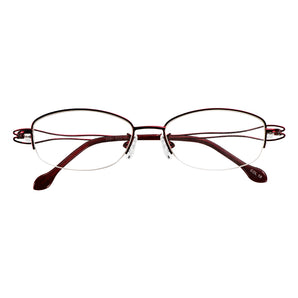 Zachary Metal Oval Eyeglasses - LifeArtVision
