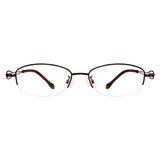 Zachary Metal Oval Eyeglasses - LifeArtVision