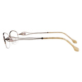 Zachary Metal Oval Eyeglasses - LifeArtVision