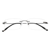 Metal Rectangle Eyeglasses